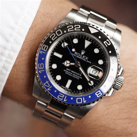 prezzi orologi rolex batman|rolex batman gmt.